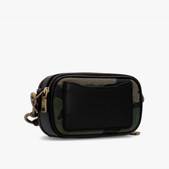 NWT Marc Jacobs Camo Jacquard Snapshot Bag – Adjustable Strap - Picture 3 of 6